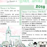 Fiestas de San Blas 2018