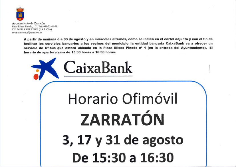 Servicio OfiBús de CaixaBank