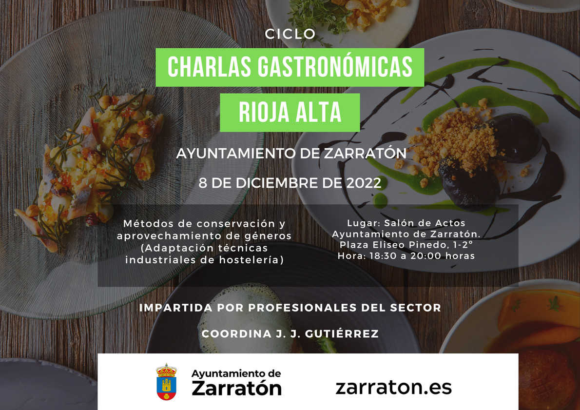 Charlas Gastronómicas Rioja Alta