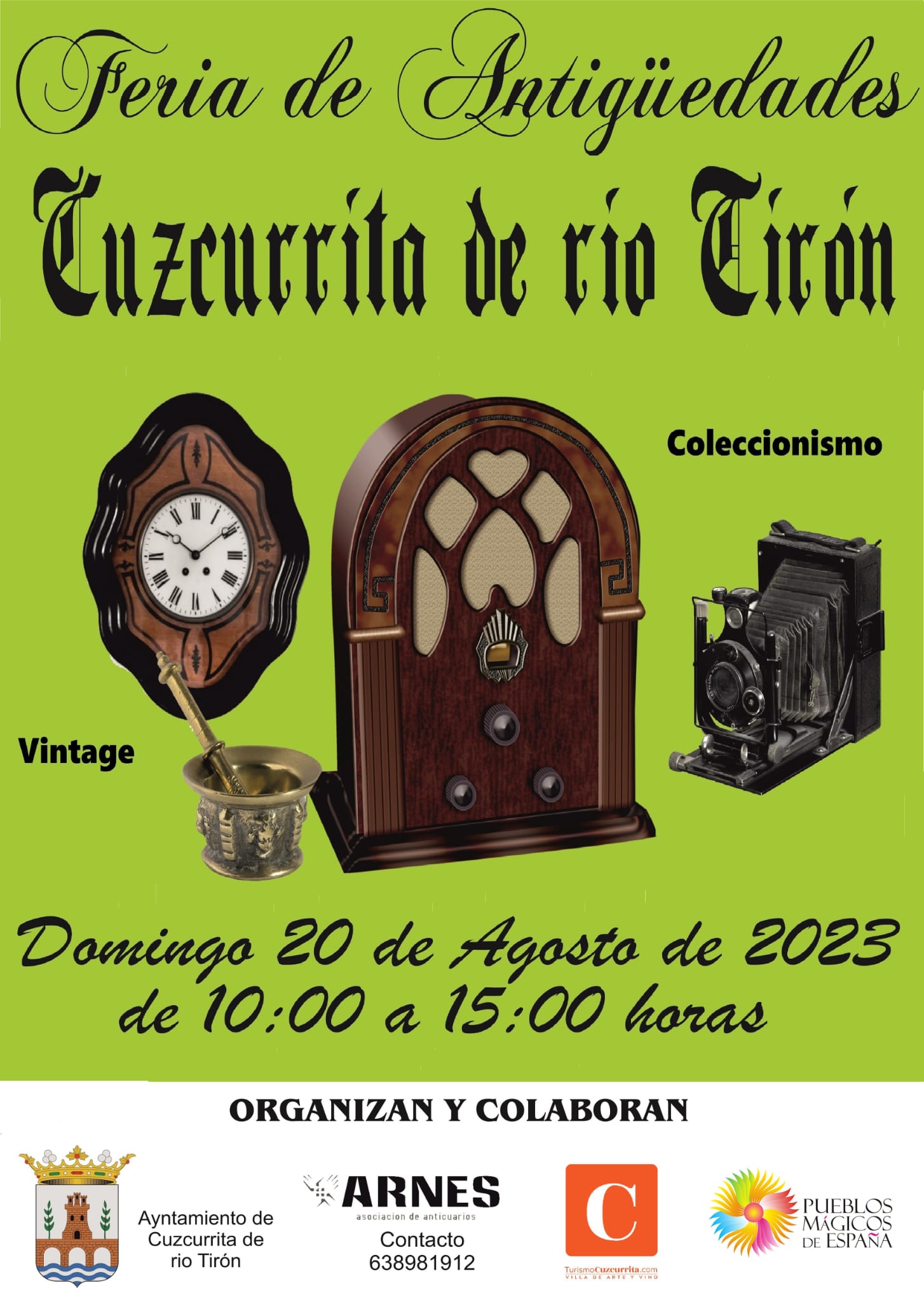 Feria de antigüedades Cuzcurrita 2023